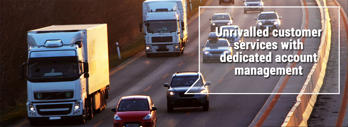 Unrivalled customer services with dedicated account management